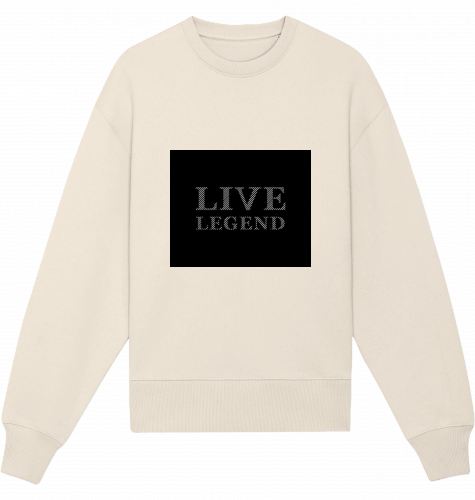Live Legend Pullover Natural Weiss